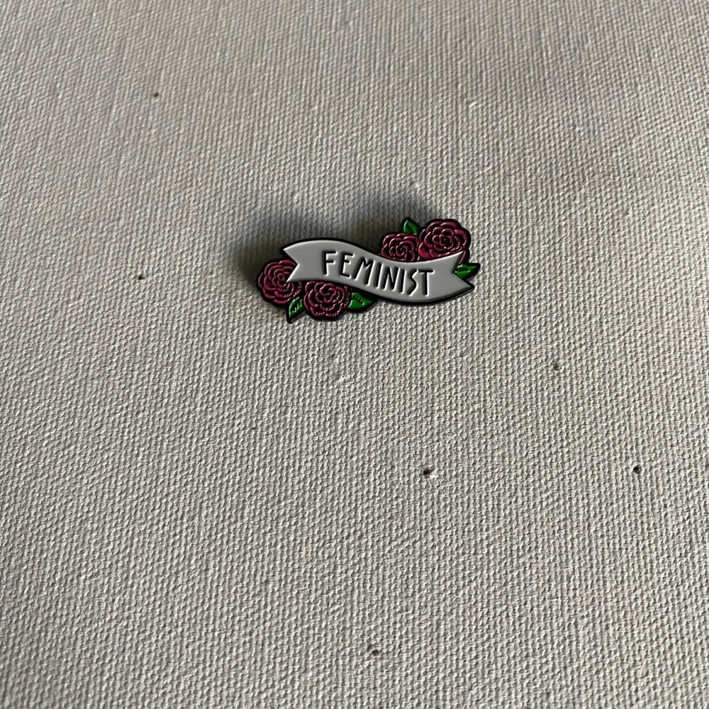 Feminist Enamel Pin new